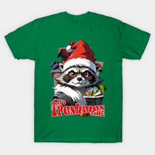 raccoon Christmas Trashmas T-Shirt